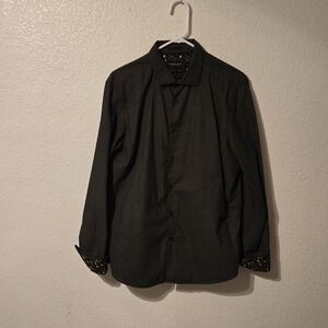 Denim & Flower Floral Black Shirt